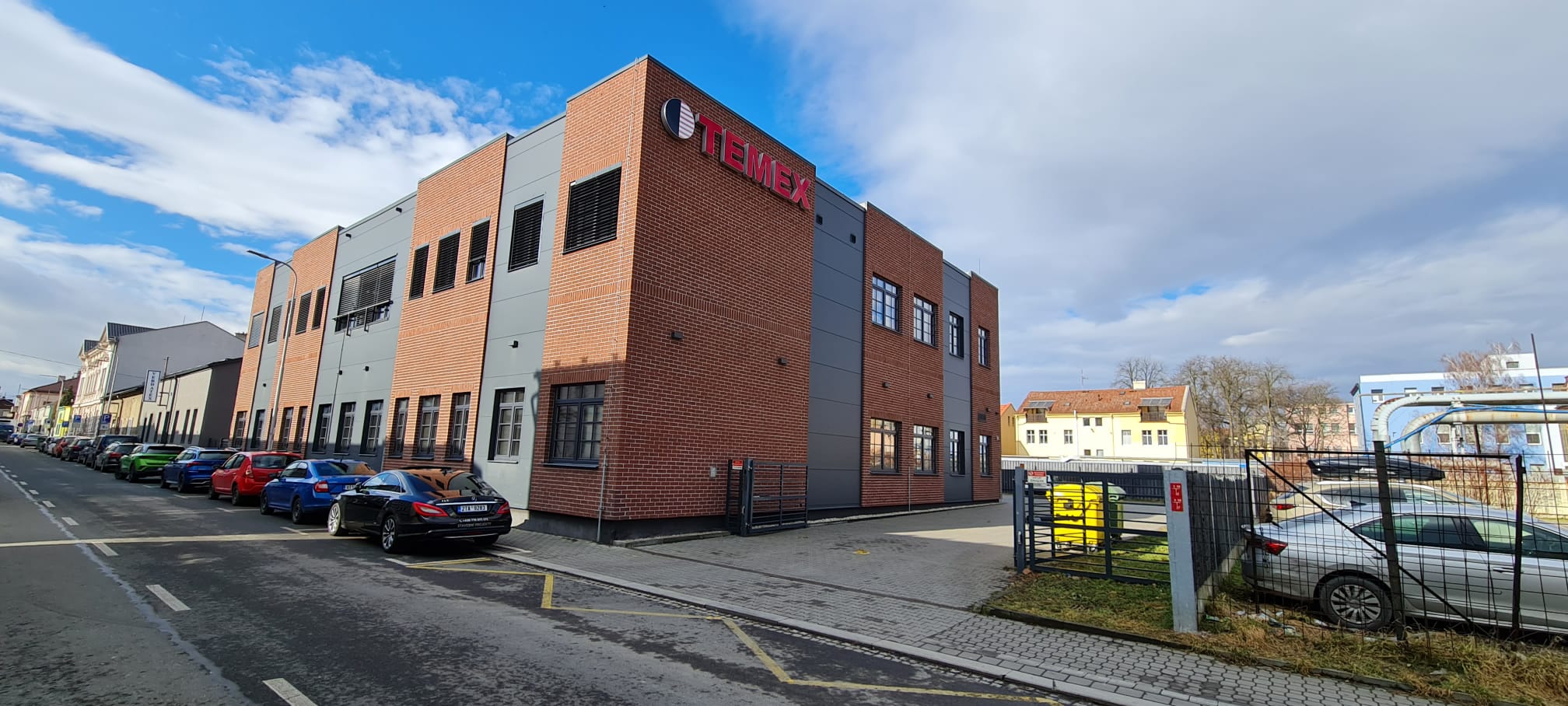 Projekt budovy společnosti Temex